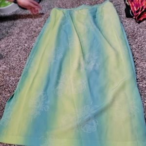 Long Pennington green skirt